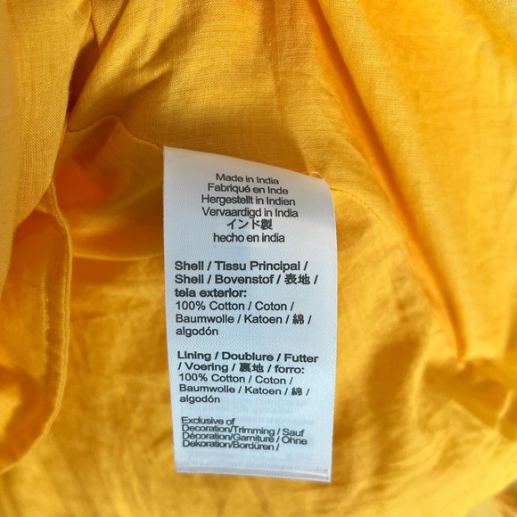 J. Crew Pineapple Mini Dress cotton lined keyhole back size 2 pockets - Picture 13 of 14